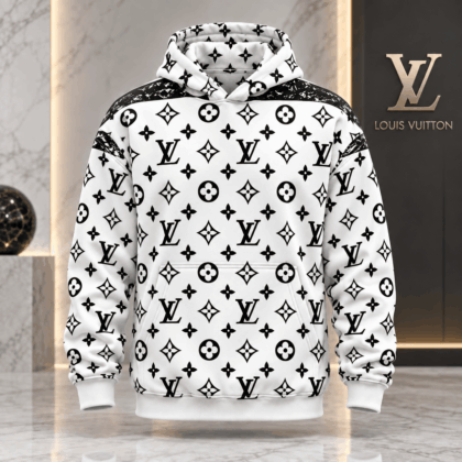 Louis Vuitton | Monochrome Oversized Monogram Hoodie Black Friday 2026 Collection