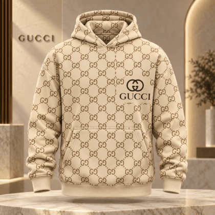 Gucci | Diamond Monogram Print Hoodie Fall 2026 Drop