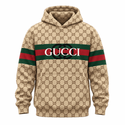 Gucci | Monogram Web Stripe Hoodie Fall 2026 Drop