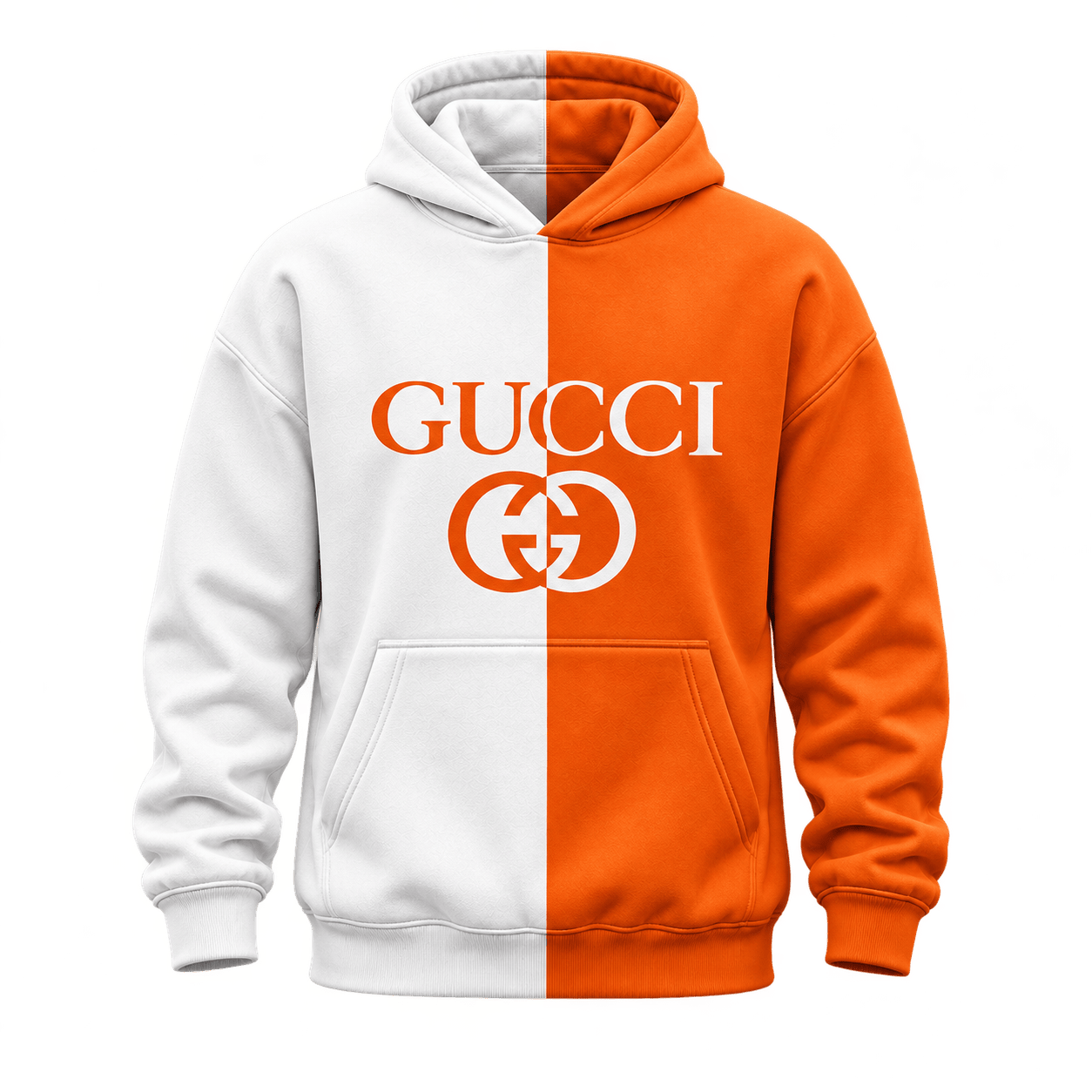 Gucci | Split Color Logo Hoodie Fall 2026 Drop