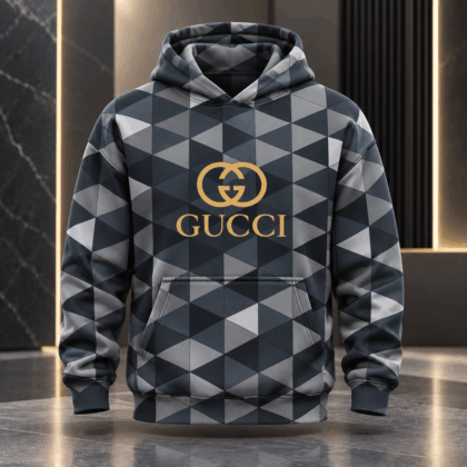 Gucci | Geometric Cube Logo Hoodie Fall 2026 Drop