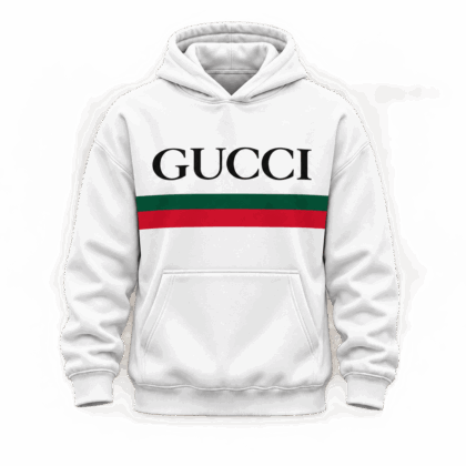 Gucci | Green Red Stripe Wordmark Hoodie Fall 2026 Drop