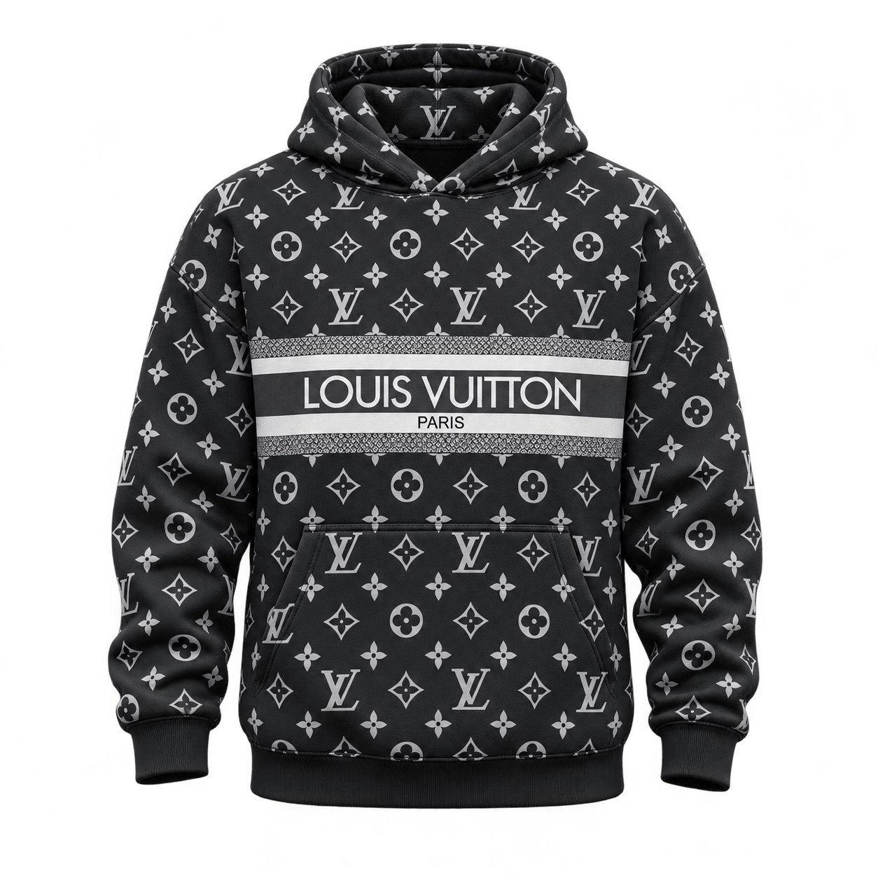 Louis Vuitton | Monogram Stripe Print Hoodie Black Friday 2026 Collection