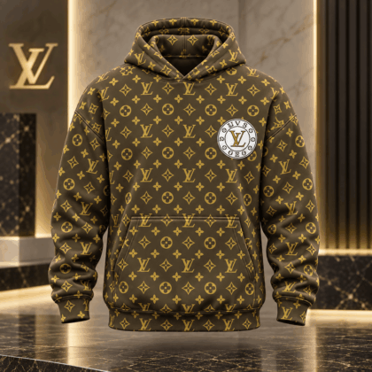 Louis Vuitton | Golden Monogram Print Hoodie Black Friday 2026 Collection
