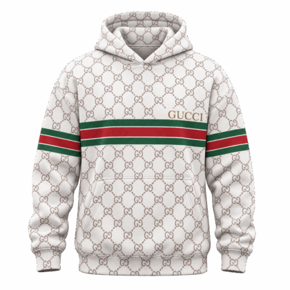 Gucci | Diamond Monogram Web Stripe Hoodie Fall 2026 Drop
