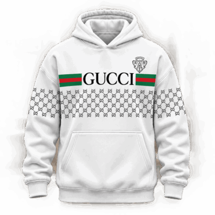 Gucci | Monogram Web Stripe Hoodie Fall 2026 Drop