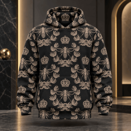Gucci | Royal Bee Botanical Print Hoodie Winter 2026 Drop