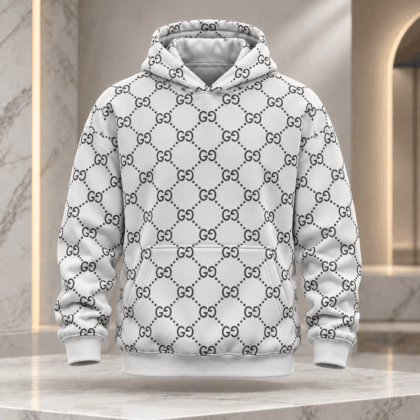Gucci | Interlocking Monogram Lattice Hoodie Winter 2026 Drop