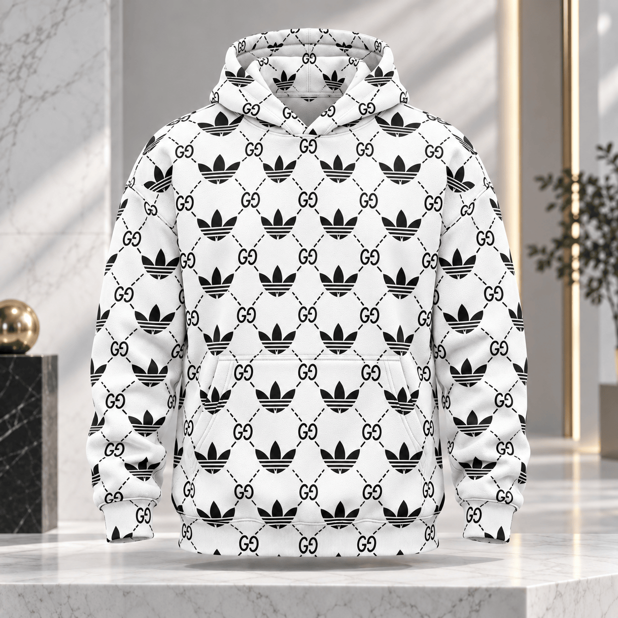 Gucci | Trefoil Monogram Lattice Hoodie Winter 2026 Drop