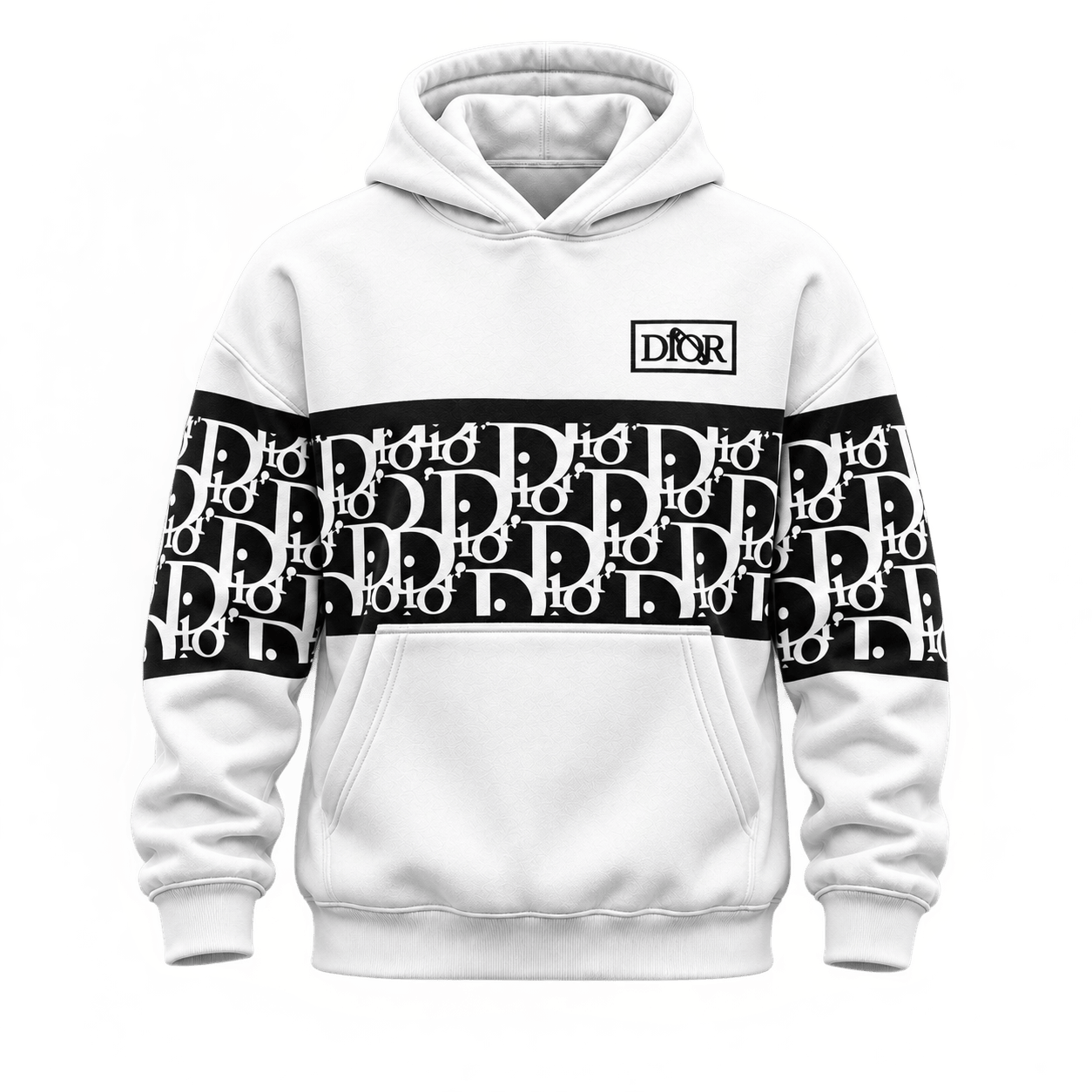 Dior | Contrast Monogram Band Hoodie Fall 2026 Edition