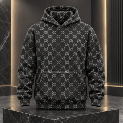 Gucci | Dotted Monogram Grid Hoodie Winter 2026 Drop