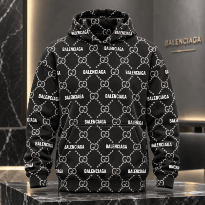 Gucci | Dual Logo Diamond Lattice Hoodie Winter 2026 Drop