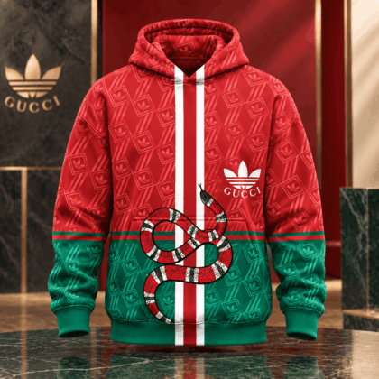 Gucci | Tricolor Serpent Monogram Hoodie Winter 2026 Drop