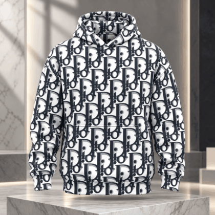 Dior | Monochrome Oblique Monogram Hoodie Fall 2026 Edition