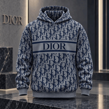 Dior | Oblique Monogram Stripe Hoodie Fall 2026 Edition