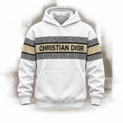 Dior | Speckled Logo Stripe Hoodie Fall 2026 Edition