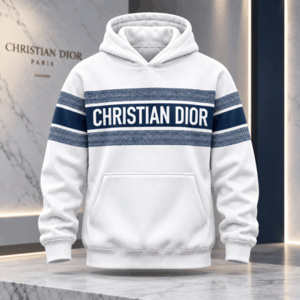 Dior | Logo Stripe Panel Hoodie Fall 2026 Edition
