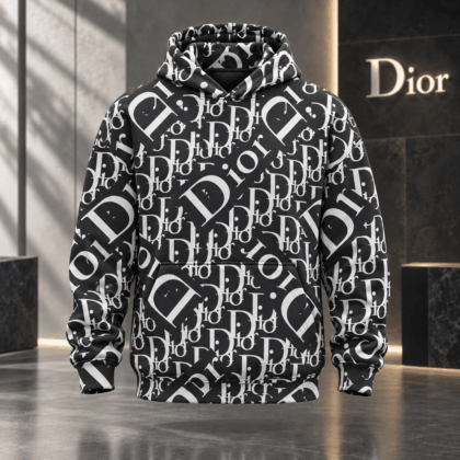 Dior | Oversized Logo Collage Hoodie Fall 2026 Edition
