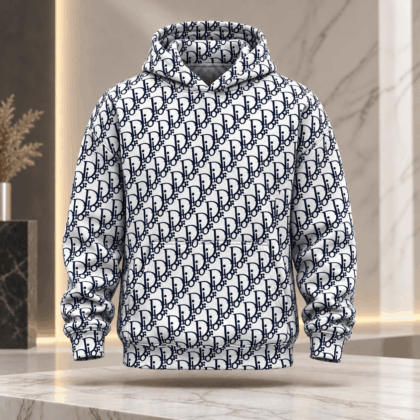 Dior | Oblique Monogram Print Hoodie Fall 2026 Edition