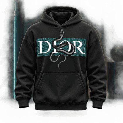 Dior | Serpent Logo Graphic Hoodie Fall 2026 Edition