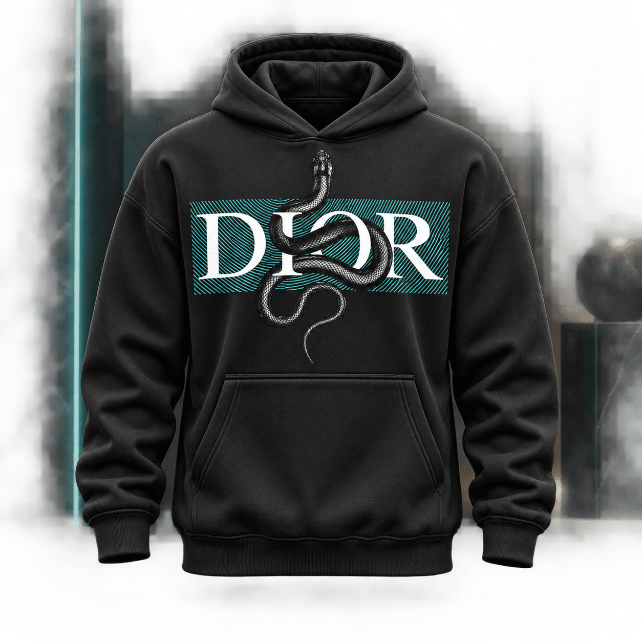 Dior | Serpent Logo Graphic Hoodie Fall 2026 Edition