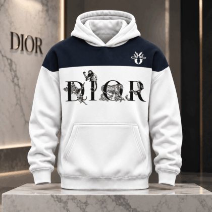 Dior | Jungle Animal Lettering Hoodie Fall 2026 Edition