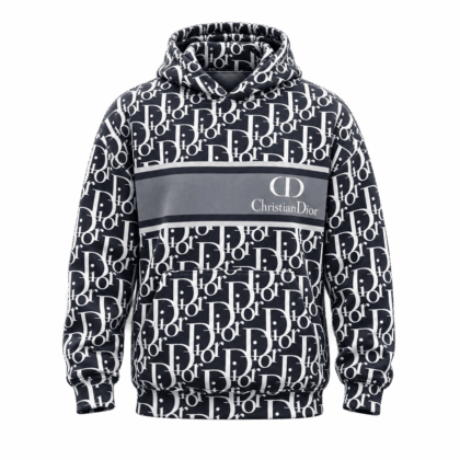 Dior | Oversized Monogram Chest Band Hoodie Fall 2026 Edition