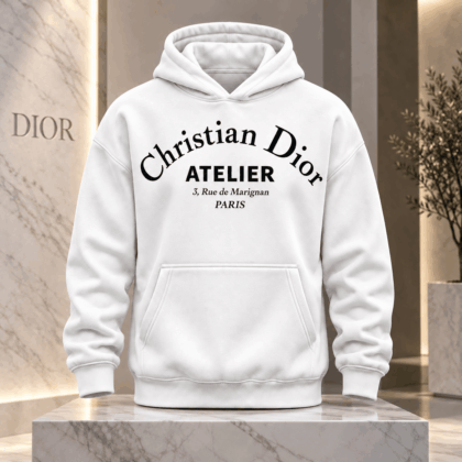 Dior | Atelier Address Typography Hoodie Fall 2026 Edition