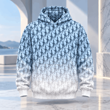Dior | Gradient Oblique Monogram Hoodie Winter 2026 Edition