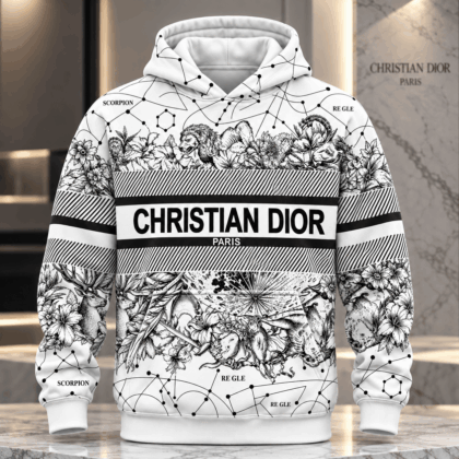 Dior | Zodiac Wildlife Engraving Hoodie Fall 2026 Edition