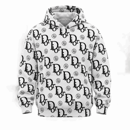 Dior | Oversized Monogram Print Hoodie Winter 2026 Edition