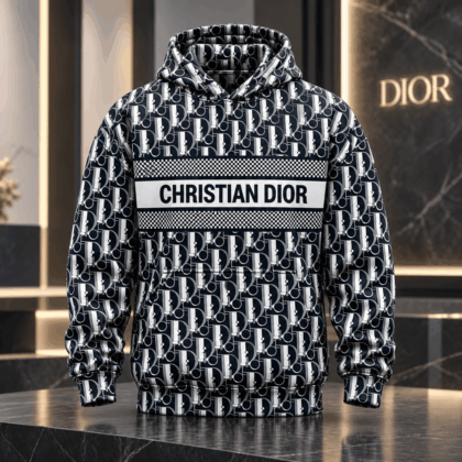 Dior | Oblique Monogram Check Hoodie Winter 2026 Edition