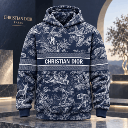 Dior | Woodland Toile Print Hoodie Winter 2026 Edition