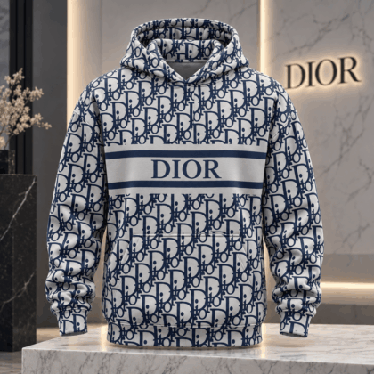 Dior | Oblique Monogram Stripe Hoodie Winter 2026 Edition