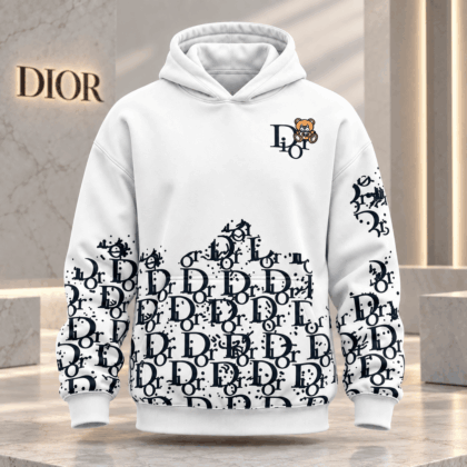 Dior | Teddy Graffiti Monogram Hoodie Winter 2026 Edition