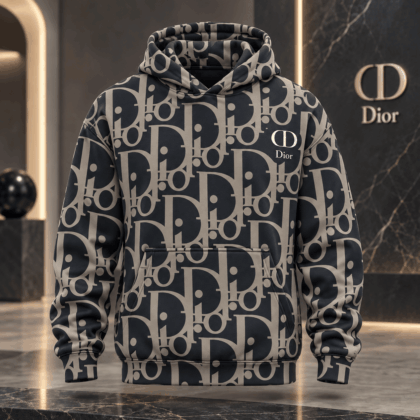 Dior | Oversized Oblique Monogram Hoodie Winter 2026 Edition