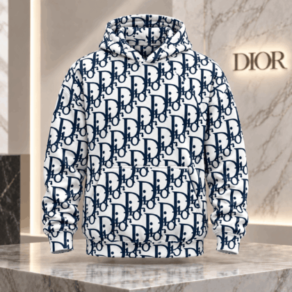 Dior | Oblique Monogram Print Hoodie Winter 2026 Edition