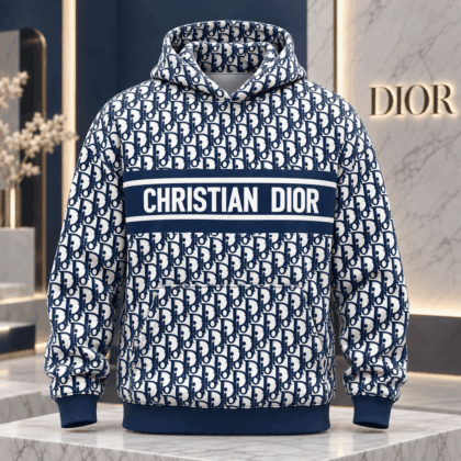 Dior | Oblique Monogram Chest Stripe Hoodie Holiday 2026 Edition