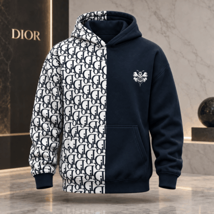 Dior | Split Monogram Print Hoodie Holiday 2026 Edition
