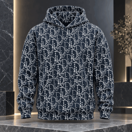 Dior | Dotted Monogram Print Hoodie Holiday 2026 Edition