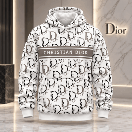 Dior | Dotted Monogram Stripe Hoodie Holiday 2026 Edition