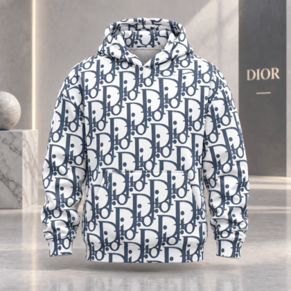 Dior | Oblique Monogram Print Hoodie Holiday 2026 Edition