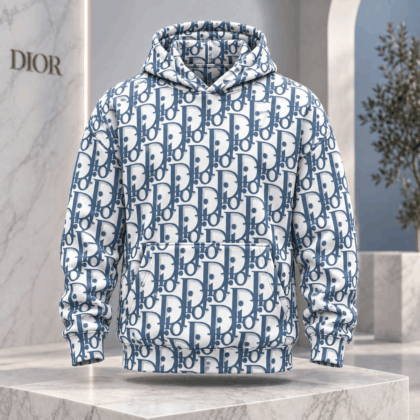 Dior | Oblique Monogram Print Hoodie Holiday 2026 Edition