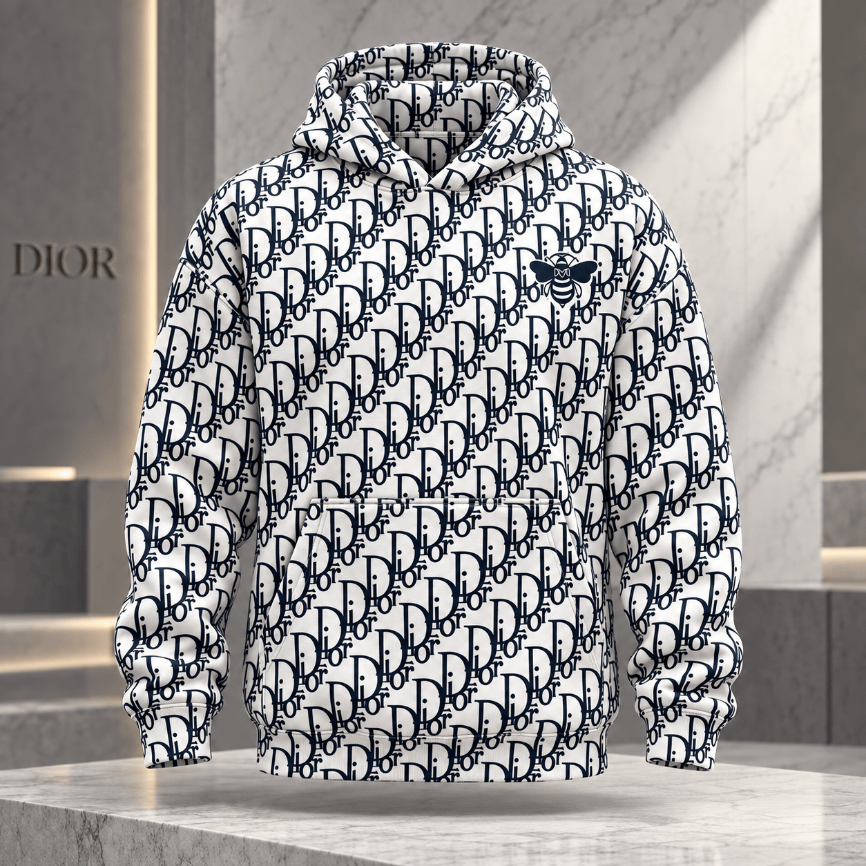 Dior | Oblique Monogram Bee Hoodie Holiday 2026 Edition