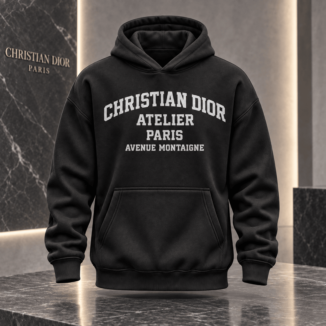 Dior | Atelier Collegiate Print Hoodie Holiday 2026 Edition