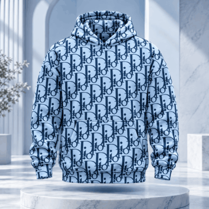 Dior | Oblique Monogram Print Hoodie Holiday 2026 Edition