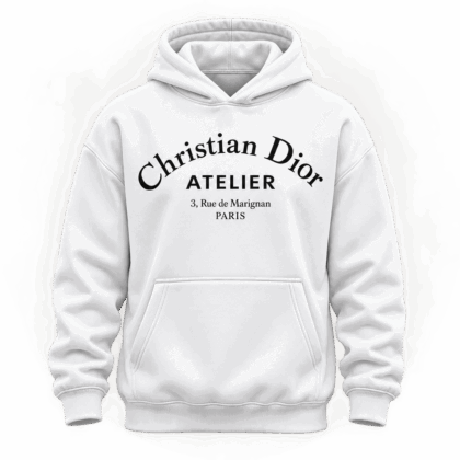 Dior | Atelier Paris Typography Hoodie Christmas 2026 Edition