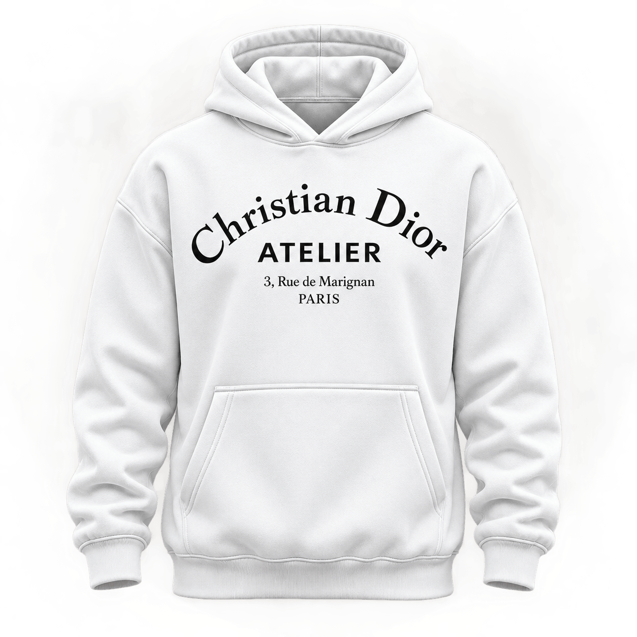 Dior | Atelier Paris Typography Hoodie Christmas 2026 Edition