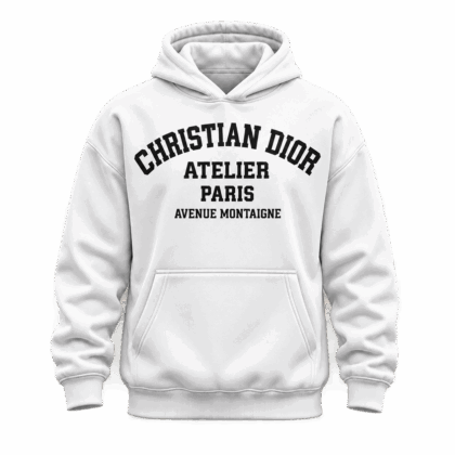 Dior | Avenue Montaigne Collegiate Print Hoodie Christmas 2026 Edition