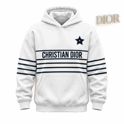 Dior | Star Varsity Stripe Hoodie Christmas 2026 Edition